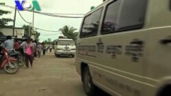 About 100 Workers Suffer a Fainting Spell at Cambodian Textile Factory (Cambodia news in Khmer)