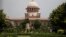 FILE - The Supreme Court of India in New Delhi, Aug. 22, 2017. 