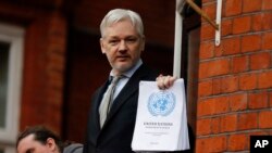 Julian Assange ki se fondatè WikiLeaks Foto: 5 fevriye 2016.