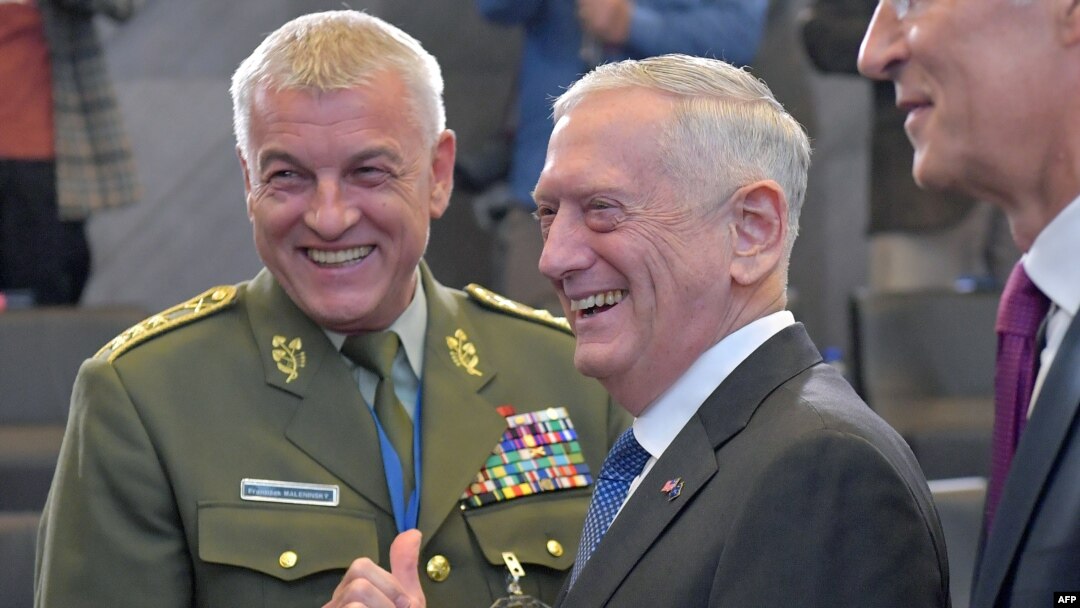 Američki ministar obrane Jim Mattis NATO, Brussels, 4. oktobra 2018. 