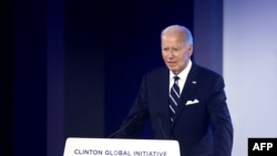 Президент США Джо Байден під час церемонії Clinton Global Initiative, Нью-Йорк, 23 вересня 2024.