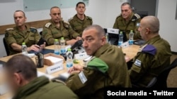 ستاد فرماندهی ارتش اسرائیل؛ شامگاه پیش از آغاز عملیات مشترک علیه جمهوری اسلامی