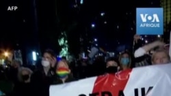 Pologne: des manifestants pro-avortement affrontent la police