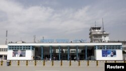 FILE - A view of Hamid Karzai International Airport in Kabul, Afghanistan, March 29, 2016.
