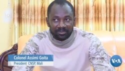 Mali Sordasuw Ka Niaama Mali Fanga dafrilila CNSP Colonel Assimi Goita