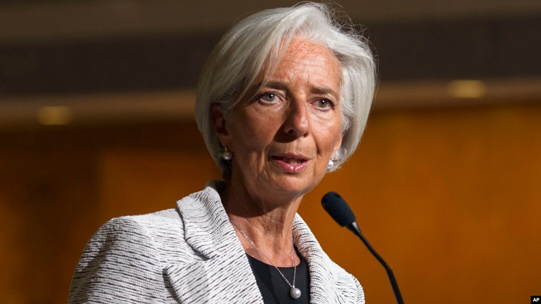 Direktur Pengelola IMF, Christine Lagarde (foto: dok). IMF menurunkan proyeksi pertumbuhan ekonomi global menjadi 3,4 persen dari 3,7 persen.