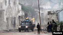 Somalijske snage u prestonici Mogadišu 