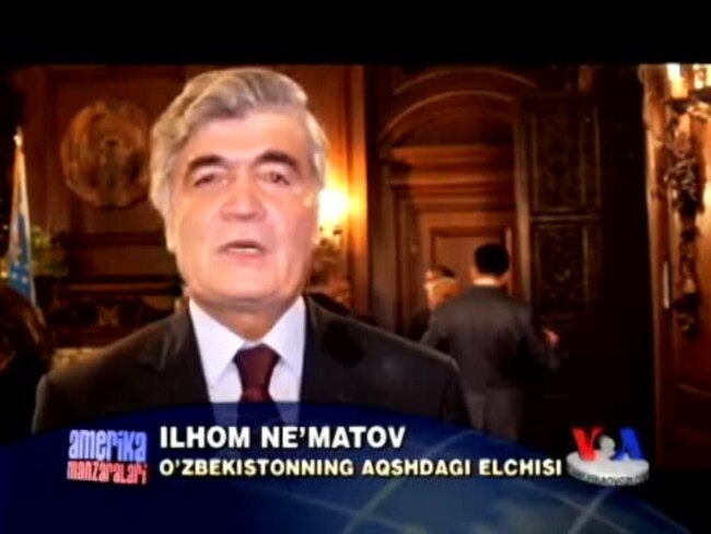 O'zbekiston elchixonasida vatandoslar yig'ini/Uzbeks in America, embassy gathering