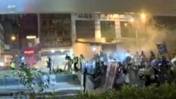 Hong Kong: heurts entre la police et les manifestants
