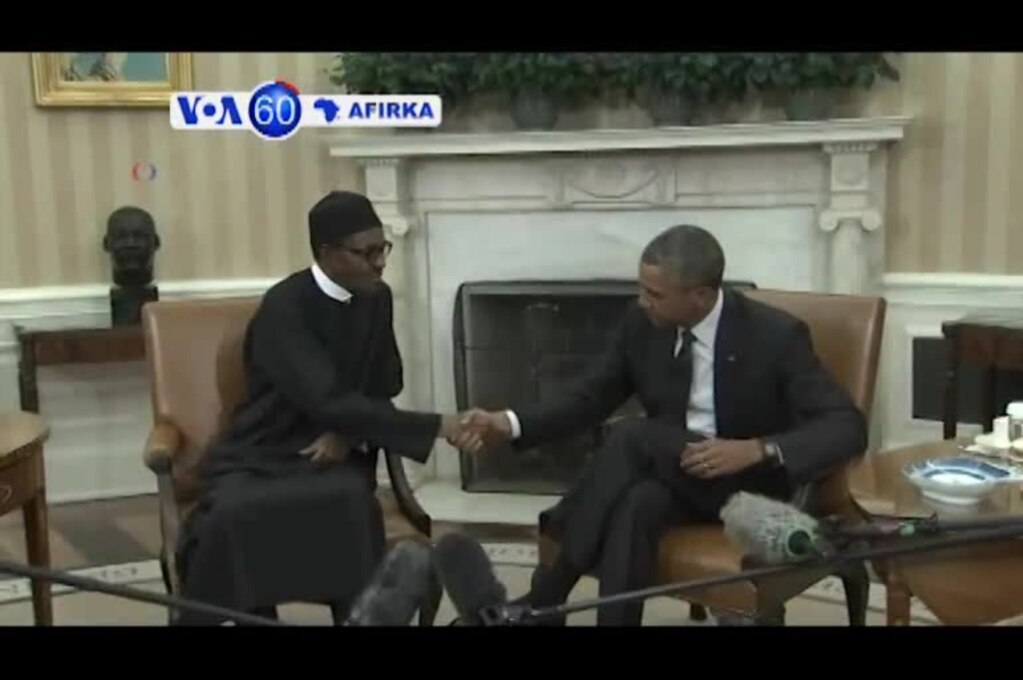 VOA60 AFIRKA: Shugaba Muhammadu Buhari Ya Tattauna Da Shugabar Amurka Barack Obama A Washington, DC, Yuli 20,2015