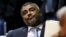 Former Brazil striker and current senator Romario, pictured at the Brazilian Federal Senate in Brasilia, applauded U.S. efforts to crack down on alleged corruption within FIFA, saying, 'Thieves have to go to jail," May 27, 2015.
