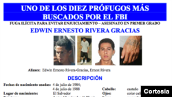 Edwin Rivera Gracias podría estar en El Salvador o en EE.UU. con documentos falsos.