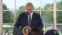 Prezidan Donald Trump Fè Kwè Ekonomi Amerikèn nan Ap Vale Teren