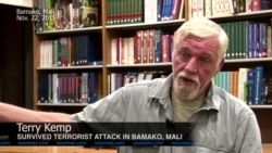 US Citizen Terry Kemp on Terrorist Attack in Mali