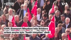 CHP, Esenyurt Meydanı’nda iktidara erken seçim için “hodri meydan” dedi