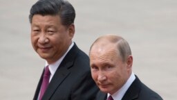 Çin Cumhurbaşkanı Xi Jinping-Rusya Cumhurbaşkanı Vladimir Putin 