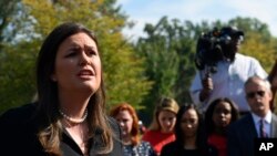 Sarah Huckabee Sanders, portavoz de la Casa Blanca considera que el nominado Brett Kavanaugh ha hecho más que cualquier otro nominado en la historia.