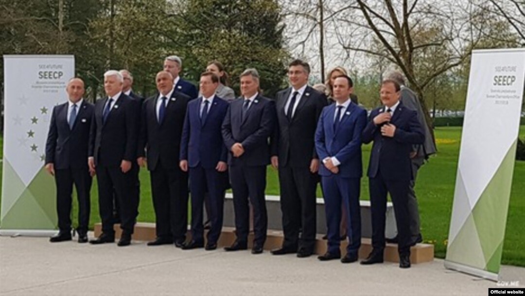 Crnogorski premijer Duško Marković na Brdu kod Kranja na Samitu SEECP (gov.me)