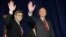 FILE - In this Nov. 26, 1991, photo, President George H.W Bush, right, and William Barr wave after Barr was sworn in as the new attorney general of the United States in Washington. President Donald Trump said Friday he would nominate Barr to serve in the 