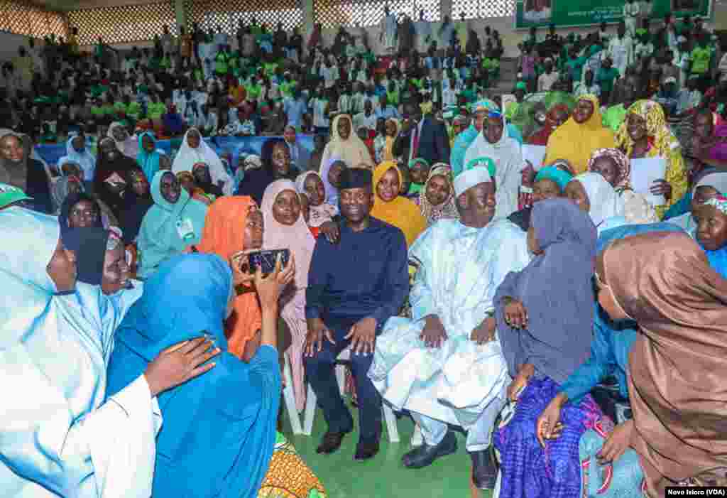 Mataimakin shugaban Najeriya Yemi Osinbajo Lokacin Da Ya kai Ziyarar Aiki Kano