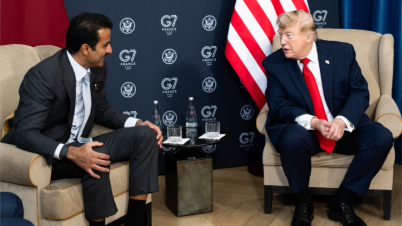 دونالد ترامپ: قطر بیش از هزار میلیارد دلار در آمریکا سرمایه‌گذاری می‌کند