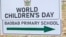 Zimbabwe marks World Children's Day