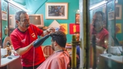 Le coiffeur des présidents américains