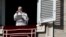 Pope Francis gestures during the Angelus noon prayer in St. Peter's Square at the Vatican, Dec. 17, 2017. 