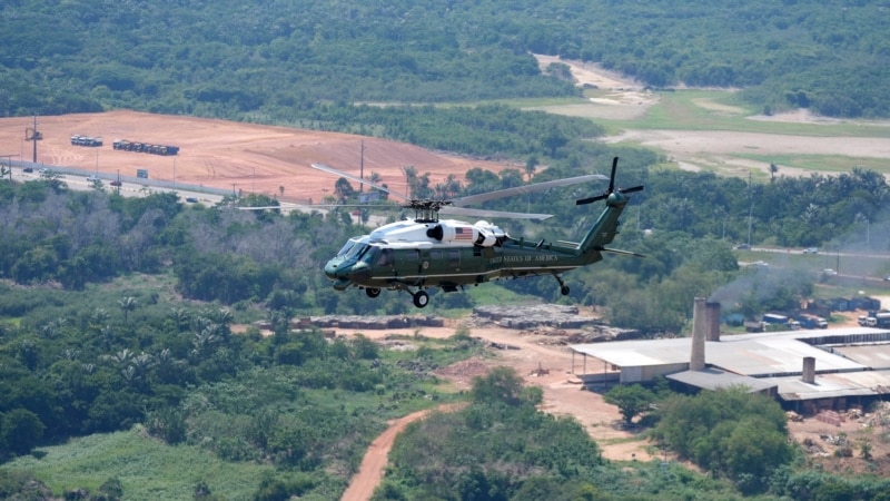 Biden becomes first sitting US president to visit Amazon rainforest