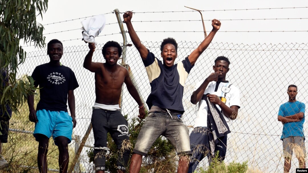 Imigrantes africanos