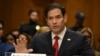 U.S. Senator Marco Rubio testifies before a Senate Foreign Relations Committee hearing on his nomination to be Secretary of State, on Capitol Hill in Washington, Jan. 15, 2025. 