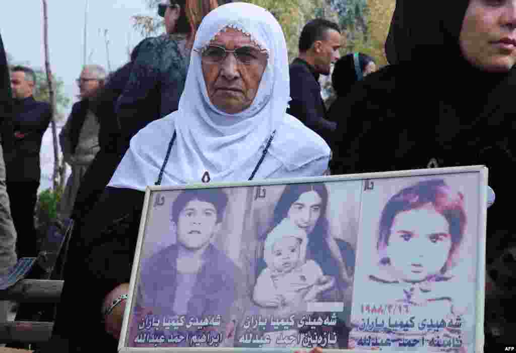 IRAQ-KURDS-HALABJA-MASSACRE-ANNIVERSARY