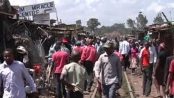 Train Derails into Nairobi Slum
