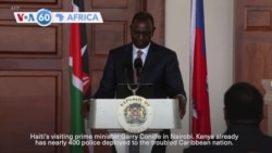 VOA60 Africa - Kenya: President Ruto pledges additional 600 officers for Haiti mission