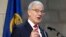 FILE - Nebraska Secretary of State Bob Evnen holds a news conference in Lincoln, Nov. 4, 2020. In July, 2024, Evnen ordered county election officials to reject the voter registrations of those with felony convictions, citing an opinion issued by Attorney General Mike Hilgers.