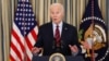Presiden AS Joe Biden menyampaikan sambutan sebelum pertemuan Dewan Persaingan di Gedung Putih di Washington, AS, 5 Maret 2024. (Foto: REUTERS/Evelyn Hockstein)