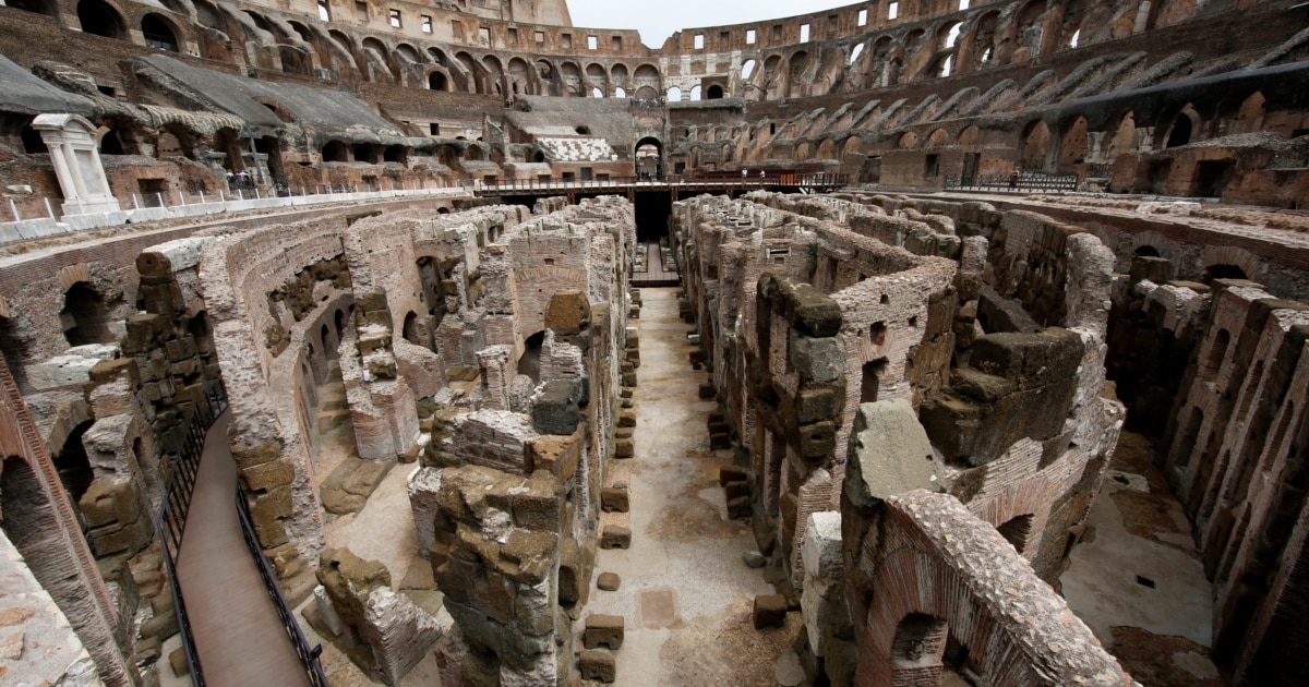 The 'Heart' of Rome's Colosseum Opens to Visitors