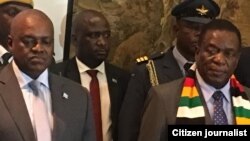 President Emmerson Mnangagwa And Botswona President Masisi 5