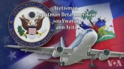 Depatman Deta ameriken Bese Avètisman Vwayaj pou Ayiti a Nivo 3