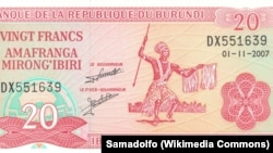 Le gouverneur de la banque centrale pointe du doigt les cambistes ambulants et les bureaux de change d’être la source de cette depreciation de la monnaie burundaise.