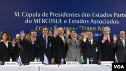 Los acuerdos suscritos por los ministros deben ser ratificados por los presidentes de los países del Mercosur.