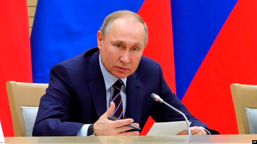 Presiden Rusia Vladimir Putin