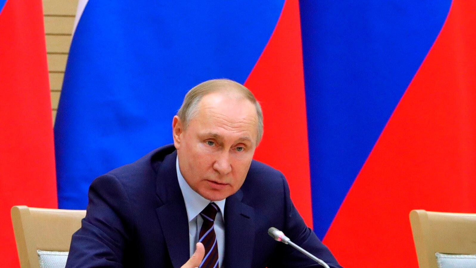 FILE - Russian President Vladimir Putin.