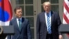 Trump Working on 'Equitable' Trade Deal, Welcomes South Korea's Moon 