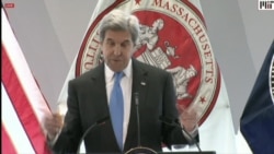 Kerry Discusses Fossil Fuels, Economy