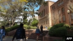 미국 서부 캘리포니아 주립 로스앤젤레스대학(UCLA). (자료사진)