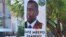 Cartazes de Daviz Simango e do MDM colados pelas ruas de Maputo. Moçambique, Outubro 2014