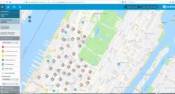 This screen grab of Consolidated Edison’s webpage shows the number of power outages on the West Side of Manhattan, July 13, 2019.