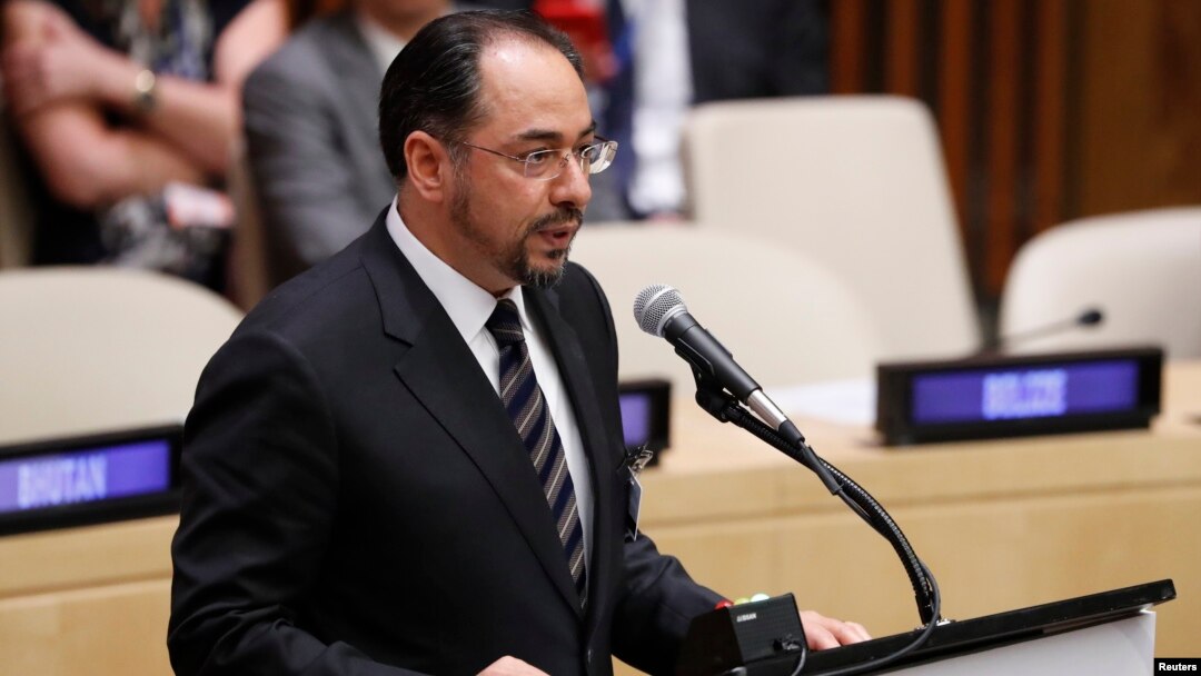 Menteri Luar Negeri Afghanistan Salahuddin Rabbani (foto: dok).