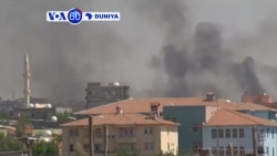 VOA60 DUNIYA: Turkiya Kurdawa Na Nuna Rashin Amincewarsu Kan Hare Haren Sama Da Turkiya Ke Kaiwa, Agusta 31, 2015